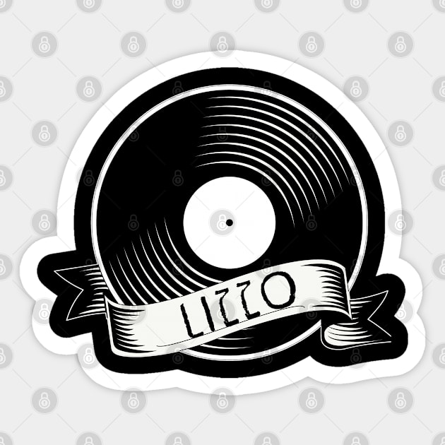 Lizzo Vinyl Sticker by big_owl